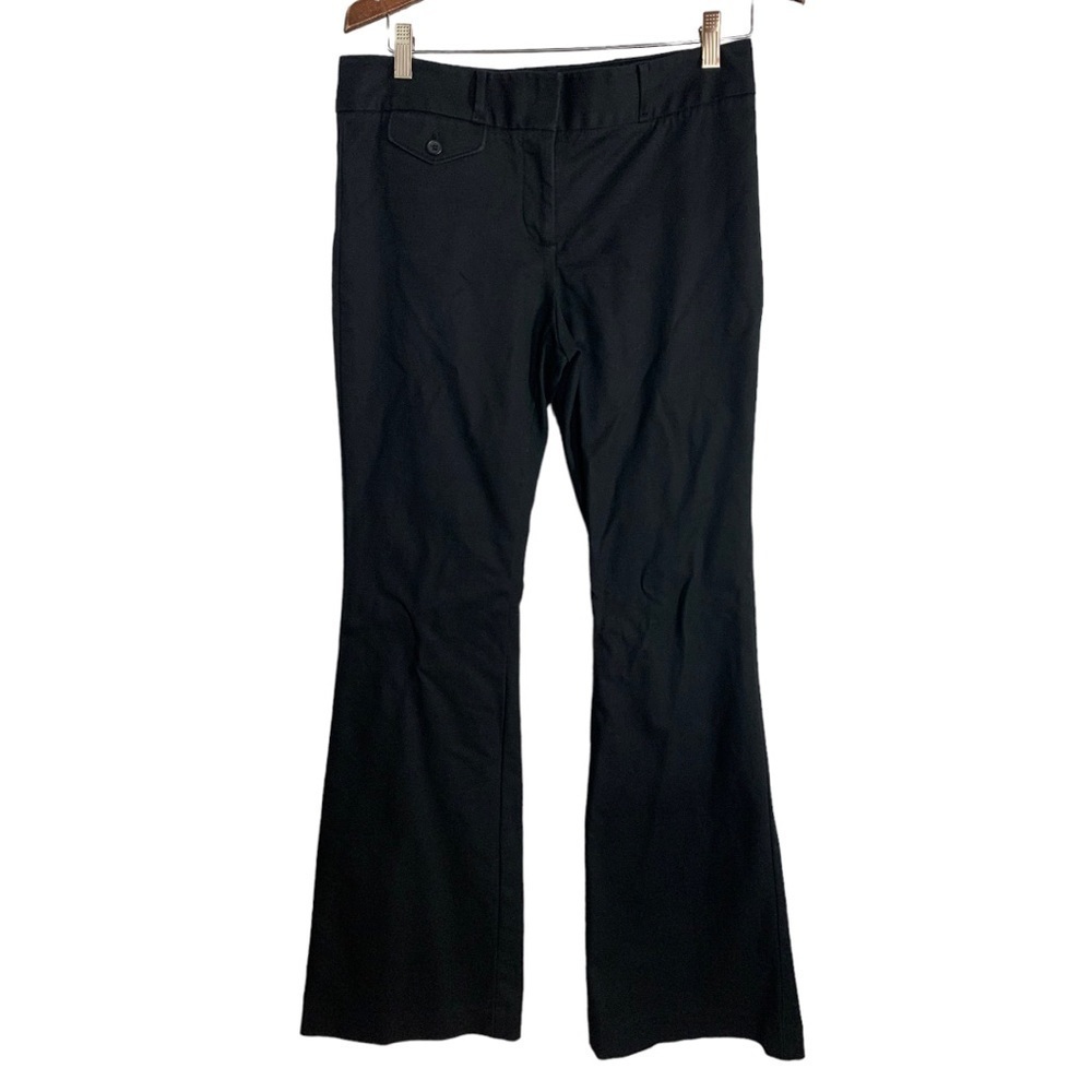 Club Monaco Women’s  Black Flare Trouser Pant Size 8 Work Wear Professional
